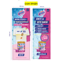 Vanish Orejeras Cabecera (Pack 80 imanes + 5 parejas laterales)
